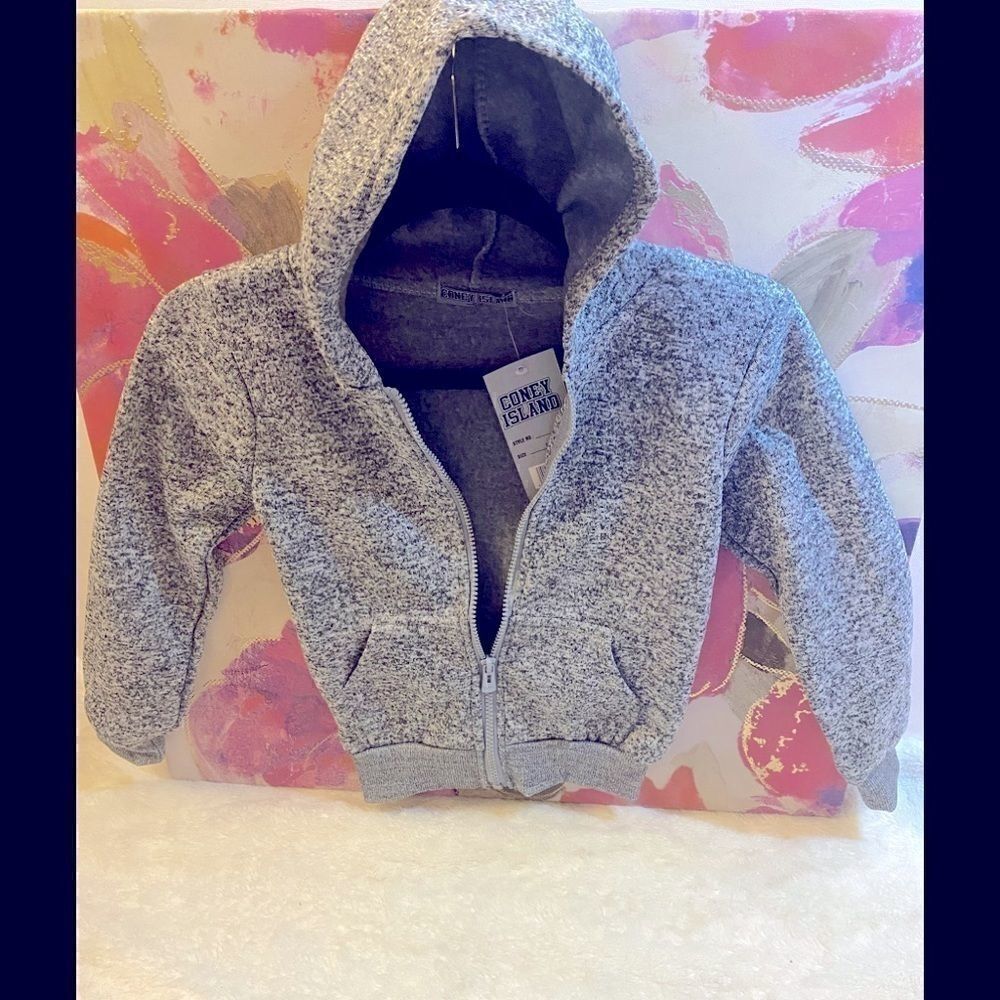💦Coney Island Boys basic hoodie front pockets 5/6